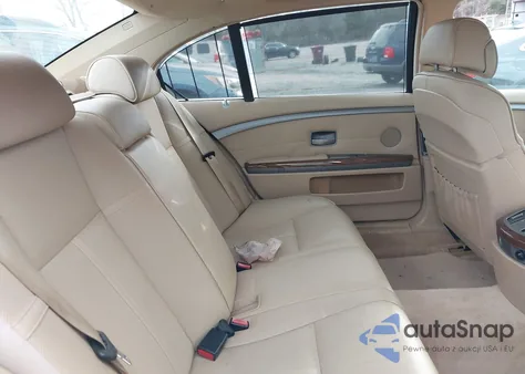 2008 BMW 750Li from USA, damaged, VIN WBAHN83588DT86713